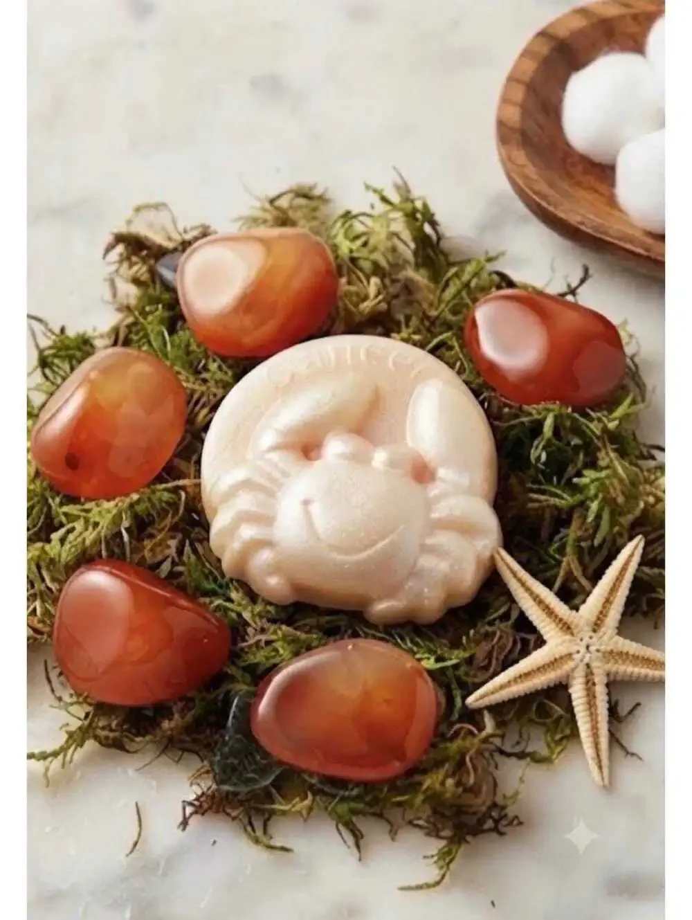 Cancer Soap, Crystal Inside Soap